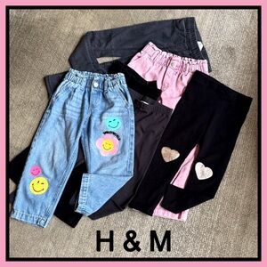 H&M Girls Pants Bundle
